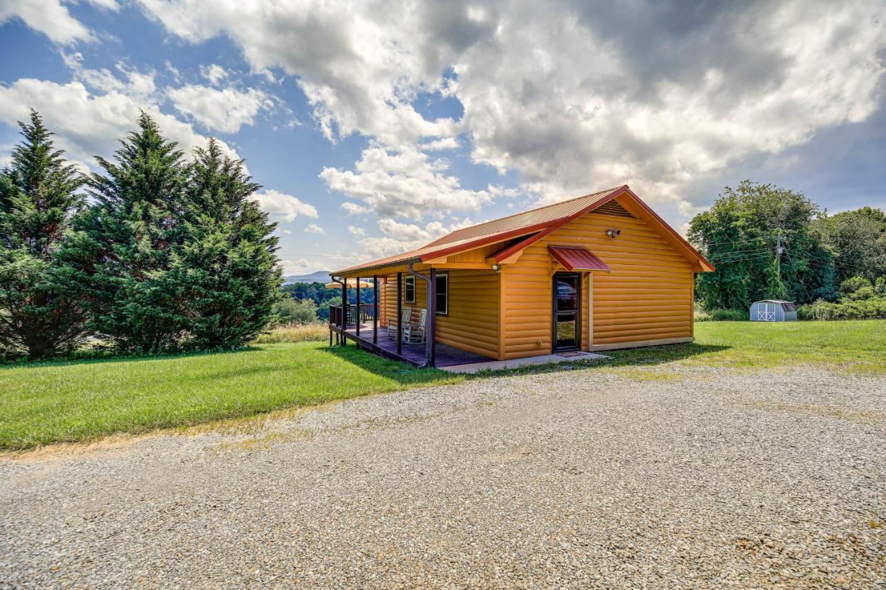 Blue Ridge Mountain Cabin With Views And Hot Tub Villa Sparta Dış mekan fotoğraf