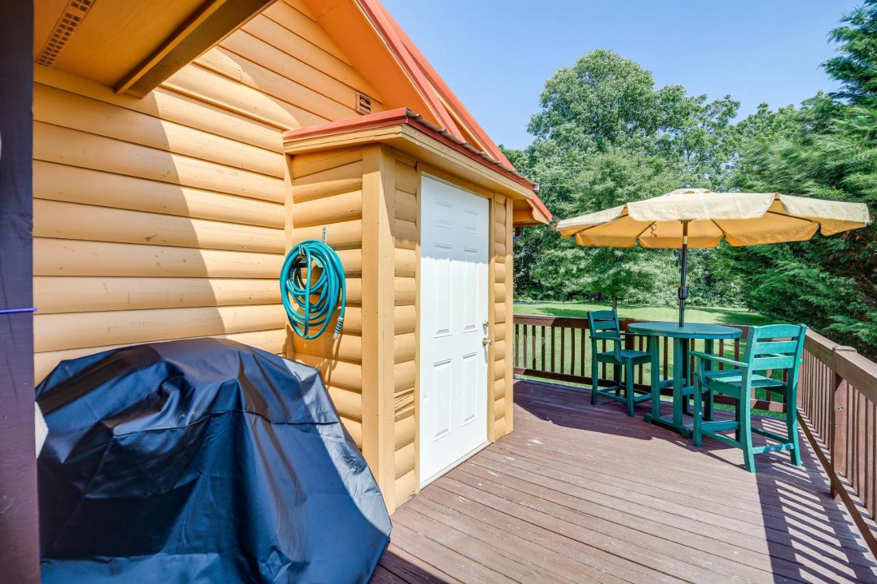 Blue Ridge Mountain Cabin With Views And Hot Tub Villa Sparta Dış mekan fotoğraf