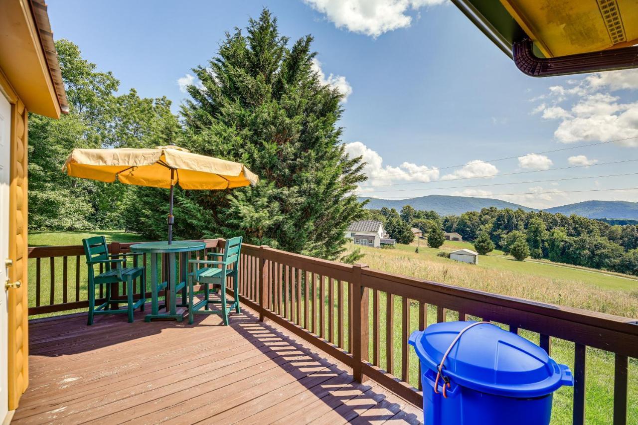 Blue Ridge Mountain Cabin With Views And Hot Tub Villa Sparta Dış mekan fotoğraf